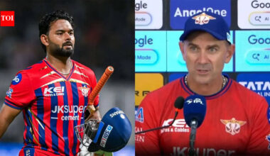 Justin Langer: ‘95 off 30 balls!’: Langer cites practice blitz to back ‘selfless’ Pant despite LSG defeat | Cricket News