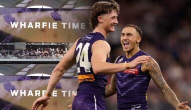 A good omen? AFL eyes ‘Wharfie Time’ trademark as Freo push through sickness to climb ladder