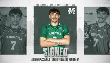 Anthony Pacciarelli Signs with Men’s Basketball for 2026-27 Season