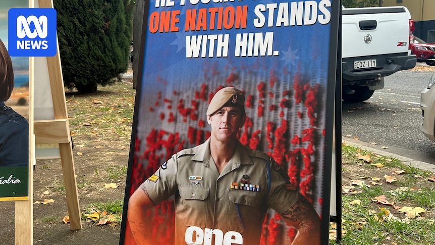 One Nation defends campaign corflutes supporting Ben Roberts-Smith in Farrer by-election campaign