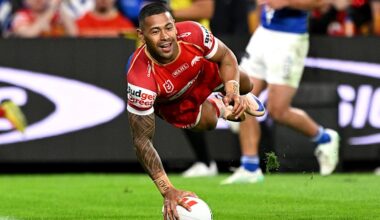 Jamayne Isaako hat-trick and Kodi Nikorima’s return inspire comeback win