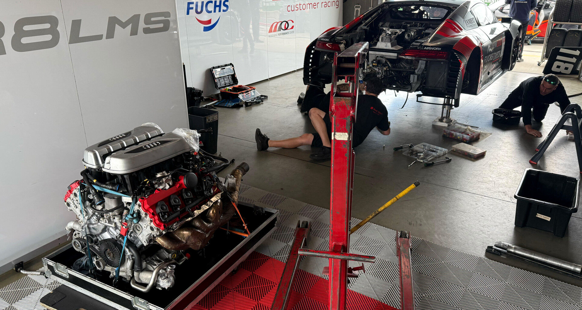 Feeney and Schumacher sidelined by engine issue at The Bend