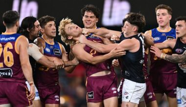 Carlton Blues lose to the Brisbane Lions but find some fight. Now can they play a full match?