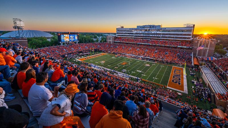 Two Big Ten Games Moved to Fridays for Fighting Illini Football