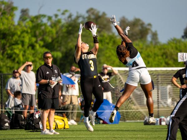 (2) Women's Flag Football's Season Ends at the NAIA Invitational