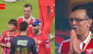 Sanjiv Goenka wins hearts with humble gesture while waiting to meet Virat Kohli - Watch | Cricket News