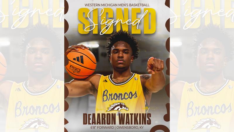 Men's Basketball Signs DeAaron Watkins