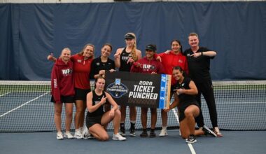 IUP Women's Tennis Win Pod Championship With Win Over Charleston