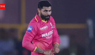 IPL 2026: Ravindra Jadeja's cheeky 'player in pocket' send-off to Jos Buttler goes viral - WATCH | Cricket News