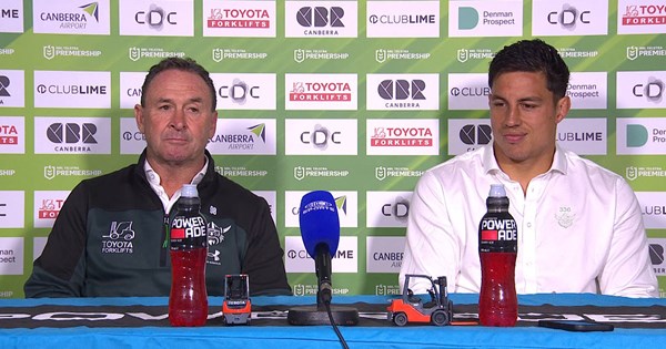 NRL Press Conference: Raiders v Panthers