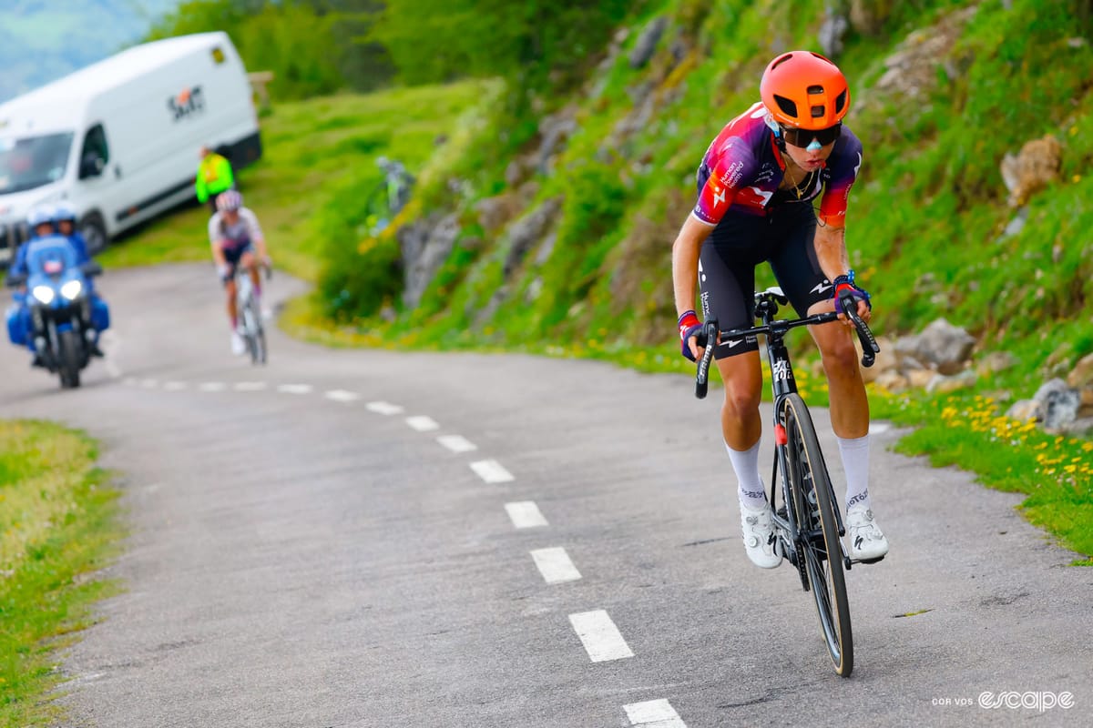 How Vuelta sensation Petra Stiasny found her 'happy place'