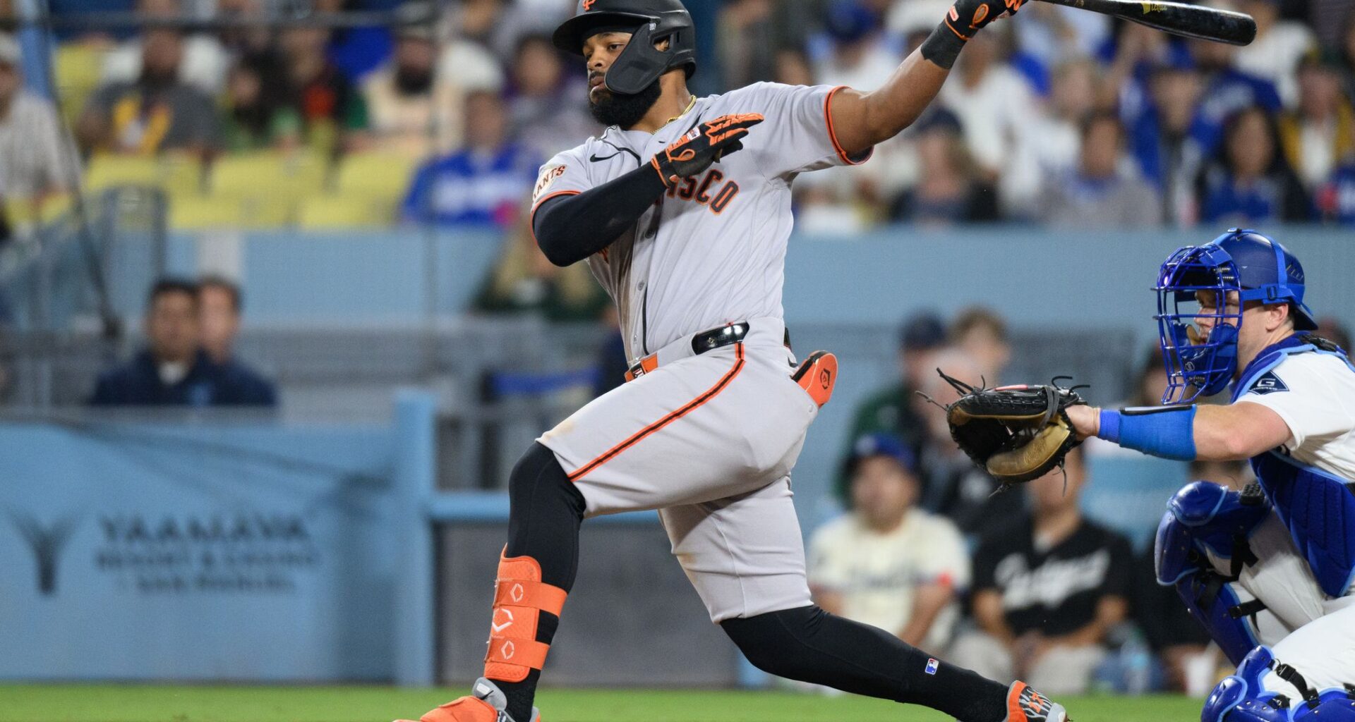 Giants beat the scuffling Dodgers 9-3 as Devers and Adames spark a 7th-inning surge