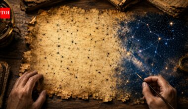 The universe hidden in ink: A 2,000-year-old lost map of the night sky is coming back into recognition hidden in ancient manuscripts |