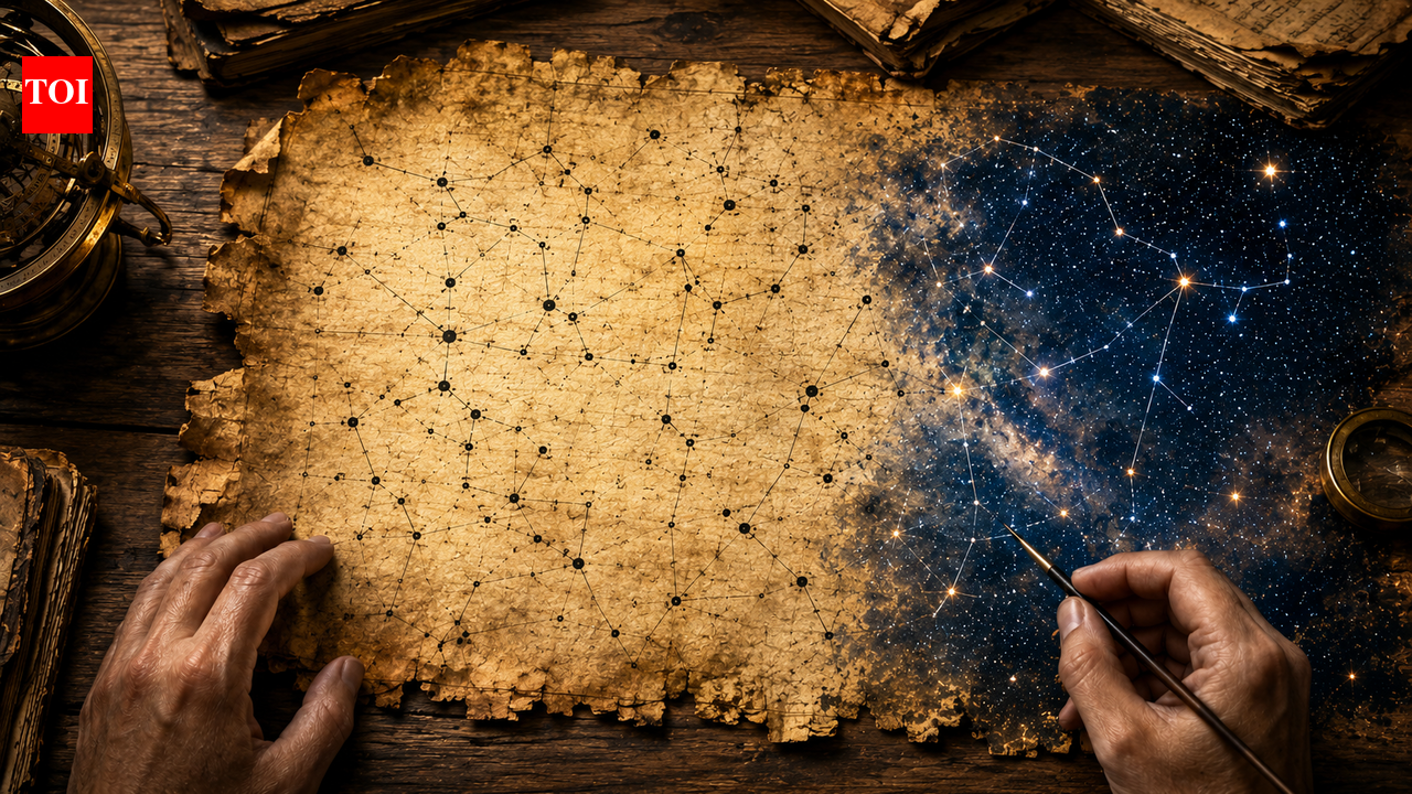 The universe hidden in ink: A 2,000-year-old lost map of the night sky is coming back into recognition hidden in ancient manuscripts |