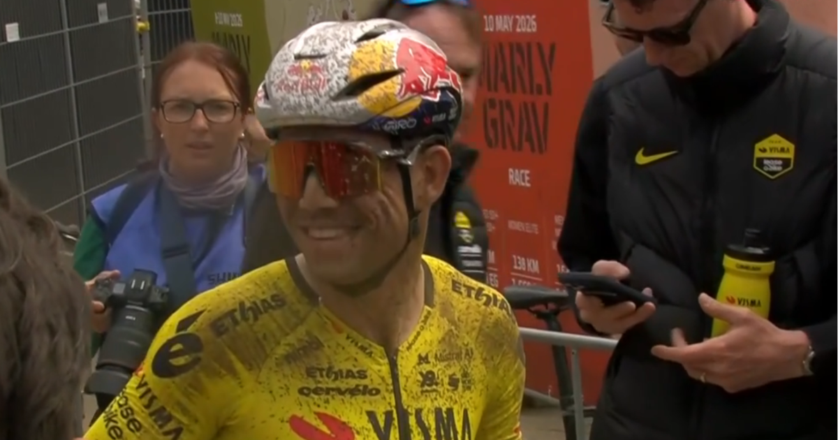 Van Aert's win wasn't Marly Grav's biggest breakthrough