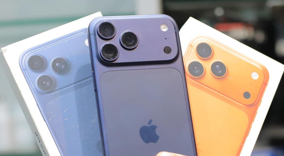 Boxed iPhones
