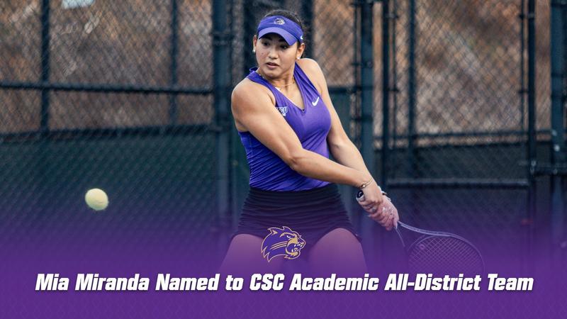Mia Miranda Named to CSC Academic All-District Team