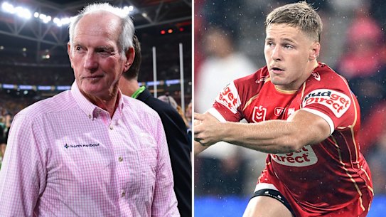 Max Plath and Wayne Bennett composite