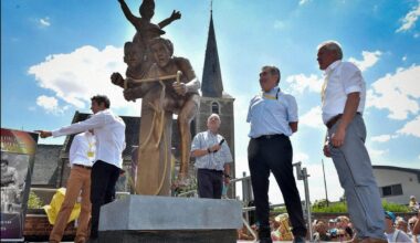 It's time we talked about the Eddy Merckx sculptures