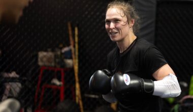 Photos: MMA icon Ronda Rousey trains for final fight versus Gina Carano – Orange County Register