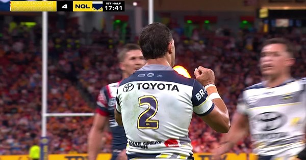 Braidon Burns Try | NRL.com