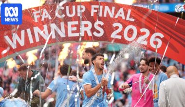 Manchester City wins FA Cup final over Chelsea, Pep Guardiola maintains Premier League trophy focus