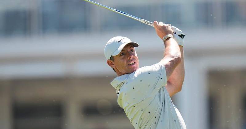 Rory McIlroy is just three shots off the lead going into the final round of the PGA Championship. Photo: AP PHOTO