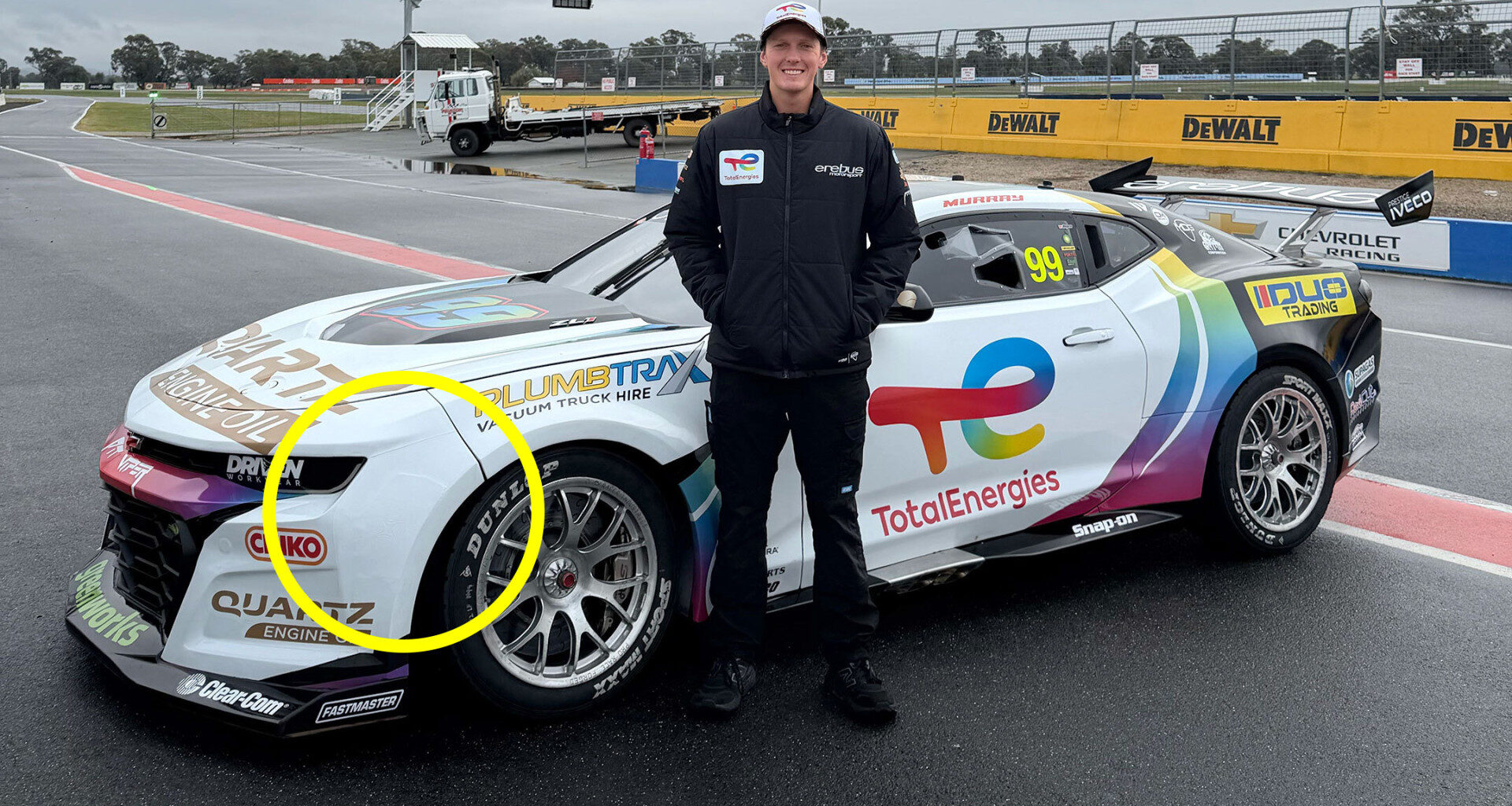Supercars news: Erebus debuts Camaro parity upgrades at wet Winton