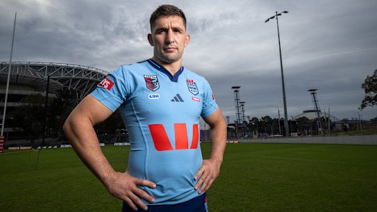 NSW Blues forward Victor Radley.