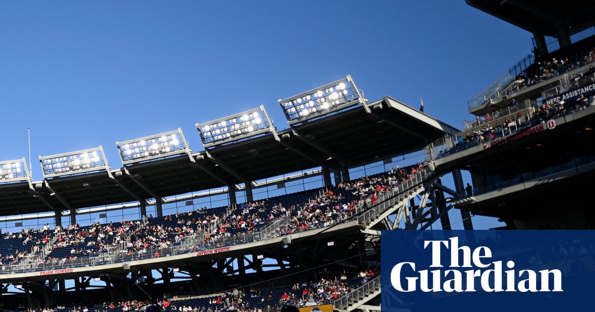 Washington Nationals ban spectator over white nationalist ‘Save America’ banner | Washington Nationals