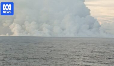 Undersea volcano erupts in Papua New Guinea's Bismarck Sea prompting tsunami concerns