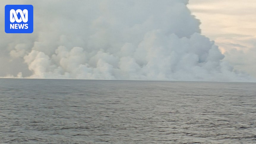 Undersea volcano erupts in Papua New Guinea's Bismarck Sea prompting tsunami concerns