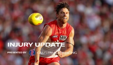 Injury Update - Round 11: Rampe sidelined for four weeks