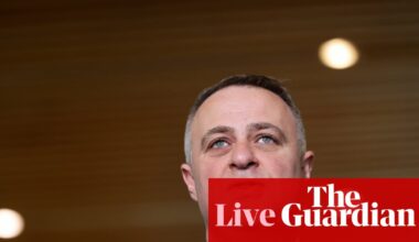 Australia news live: shadow treasurer Tim Wilson promises campaign to support small businesses; AI nudify service ordered to block children’s access | Australia news