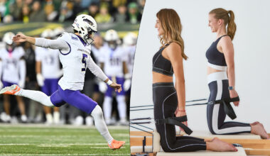 College football pilates workout humbled savannah stroop girlfriend hot morgan suarez