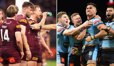 Tributes and heartbreak after two Origin players announce immediate retirements from NRL