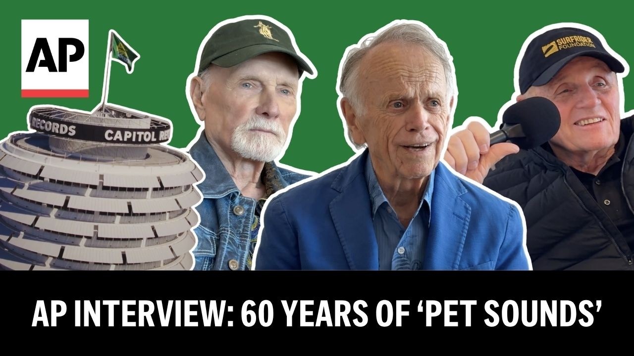 The Beach Boys reflect on 60 years of 'Pet Sounds' | AP interview - YouTube