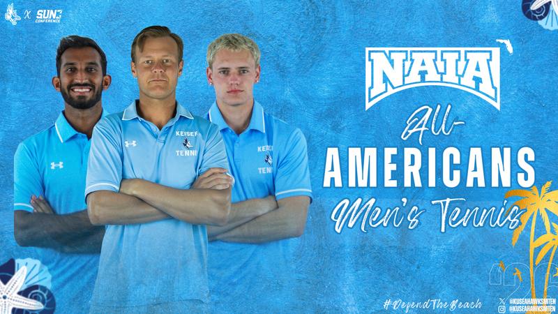 Men's Tennis Claims Three NAIA All-America Honorees