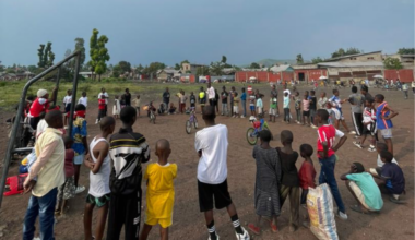 The cycling club bringing hope in Congo