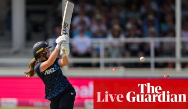 England v New Zealand: second women’s T20 cricket international – live | England women's cricket team