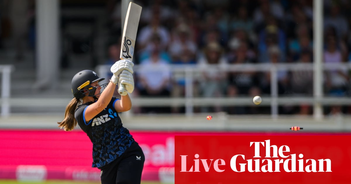 England v New Zealand: second women’s T20 cricket international – live | England women's cricket team