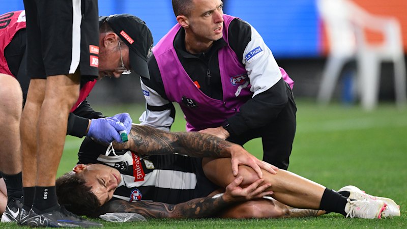 ‘Why did I go for that mark?’ Elliott’s huge regret after devastating injury on Pies’ big day