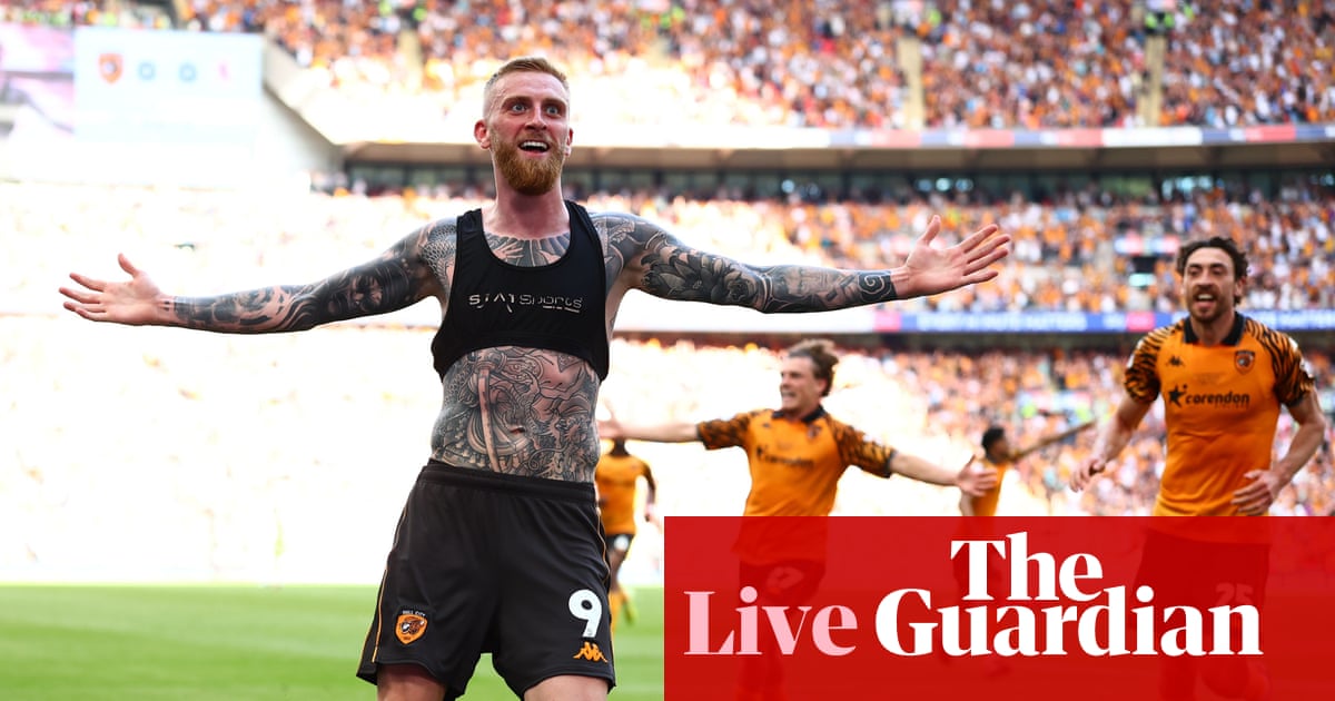 Hull City 1-0 Middlesbrough: Championship playoff final – live reaction | Championship