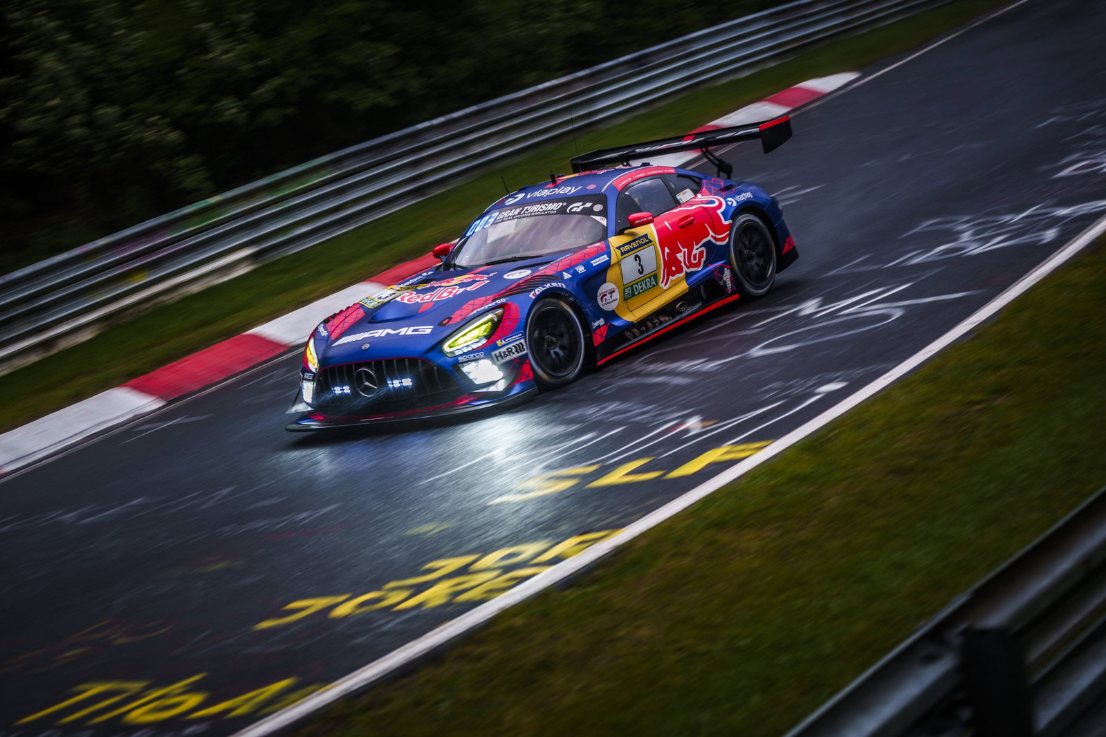 Verstappen at the Nurburgring