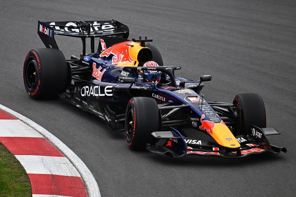 Max Verstappen struggled with his Red Bull