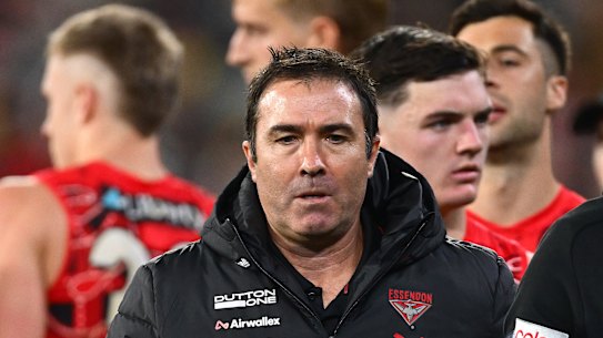 There’s no end in sight to the pain Brad Scott and the Bombers are experiencing right now.