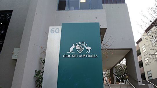 Cricket Australia headquarters in Melbourne.
