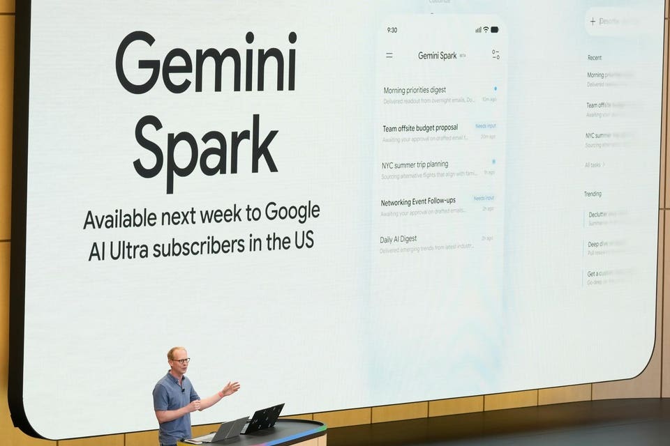 Google unveils Gemini Spark at Google I/O 2026