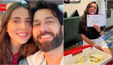 Nakkul Mehta'S Wife: Ishqbaaz fame Nakuul Mehta’s wife Jankee Parekh donates 90 packets of her stored breast milk for NICU babies