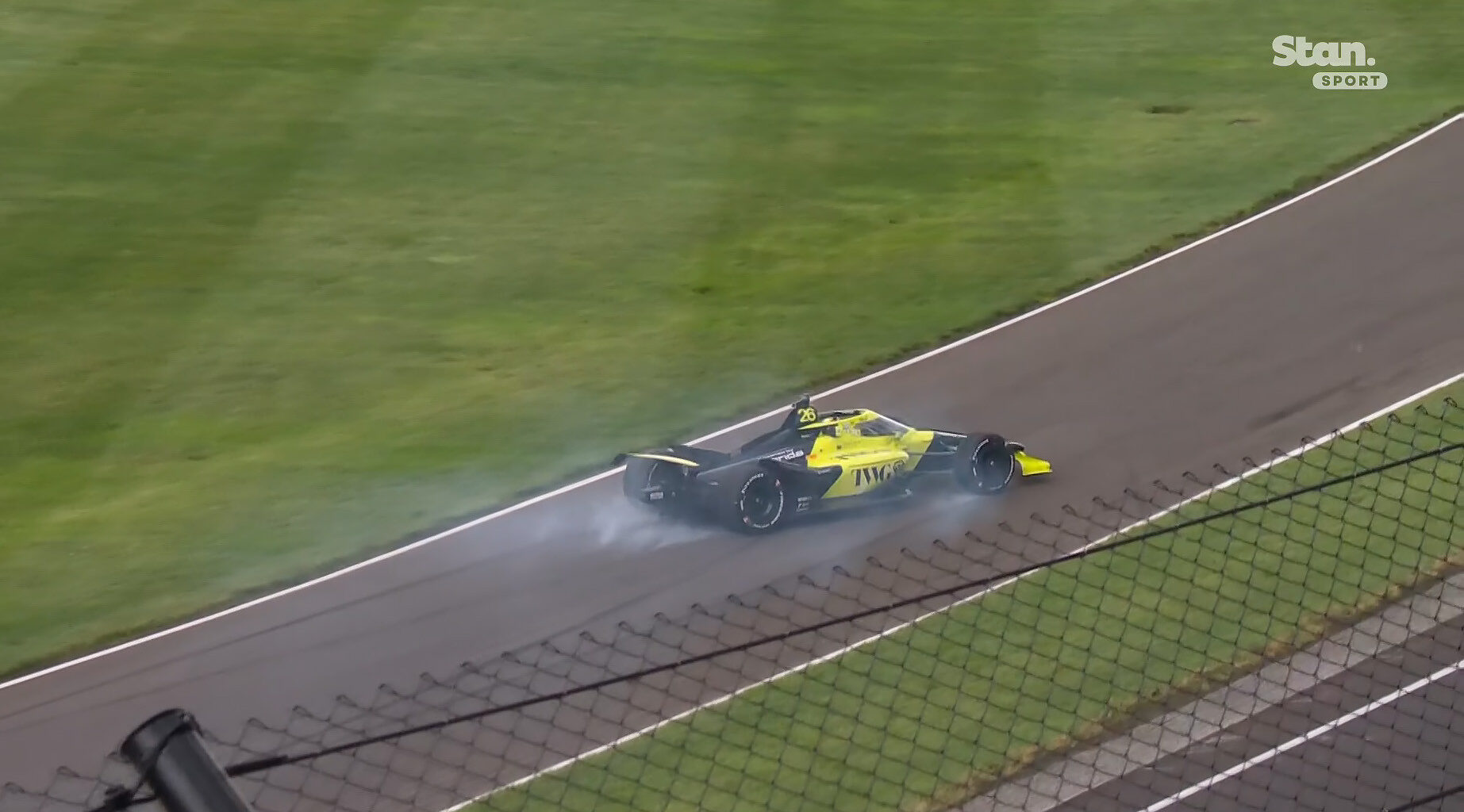 Will Power’s Indy 500 ends with sudden mechanical failure
